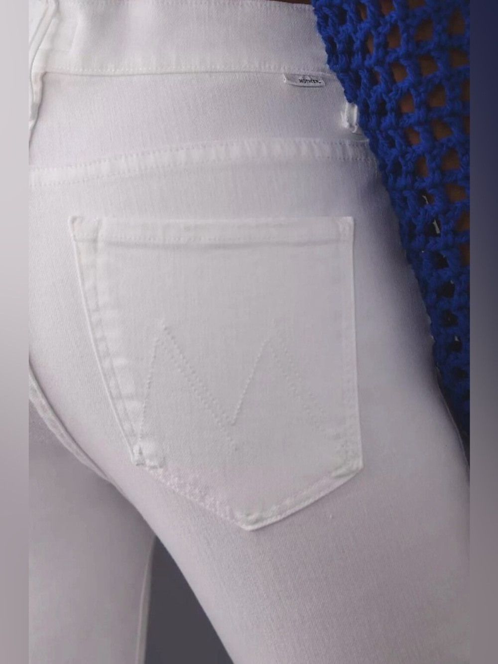 MOTHER Insider Crop Step Fray in Fairest of Them All Size 30 New with tags. - Picture 4 of 12